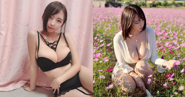 南韓高人氣直播主 Velvet「挺巨乳」趴趴走！不科學乳量讓人心癢癢