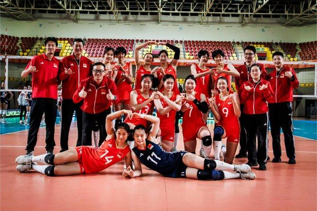 U17女排世锦赛中国轻松进8强 1/4决赛对阵墨西哥